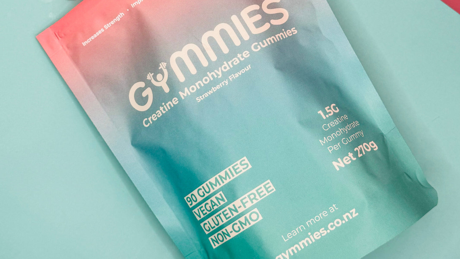 Creatine Monohydrate Gummies NZ - Vegan & Gluten-Free - Gymmies